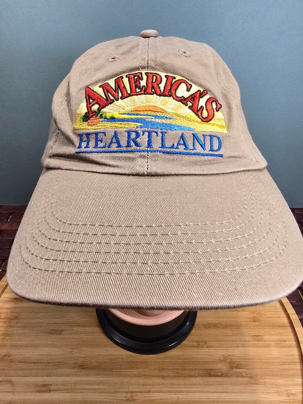 K Products Headwear USA American Heartland Monsanto Adjustable Cap